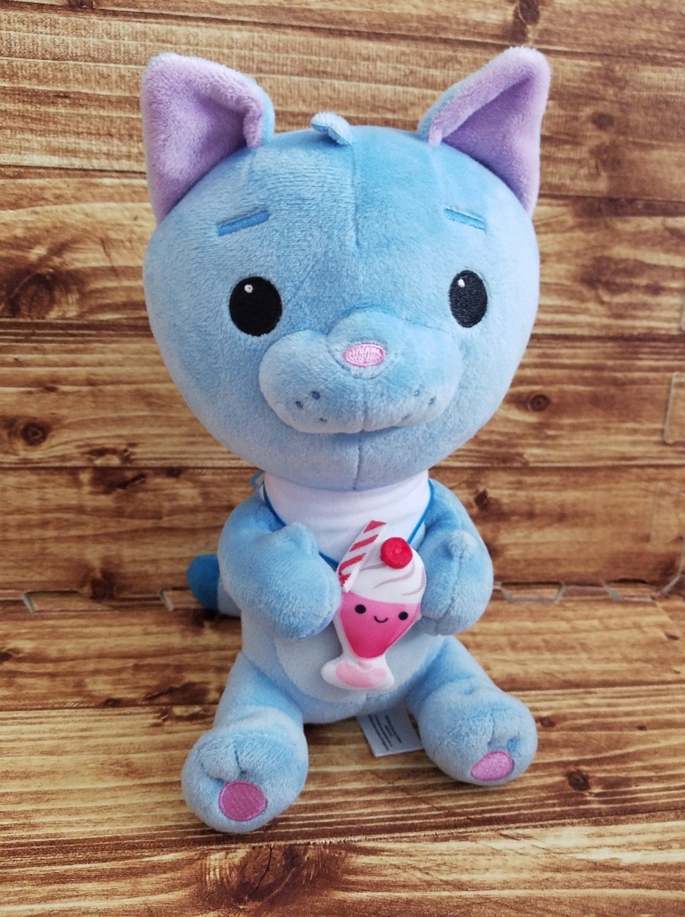 Disney Store Puddles Milkshake Cat Plush Wreck It Ralph Breaks The Internet 10"